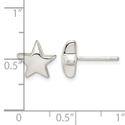 Sterling Silver Star Earrings