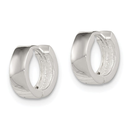 Sterling Silver Hinged Hoop Earrings