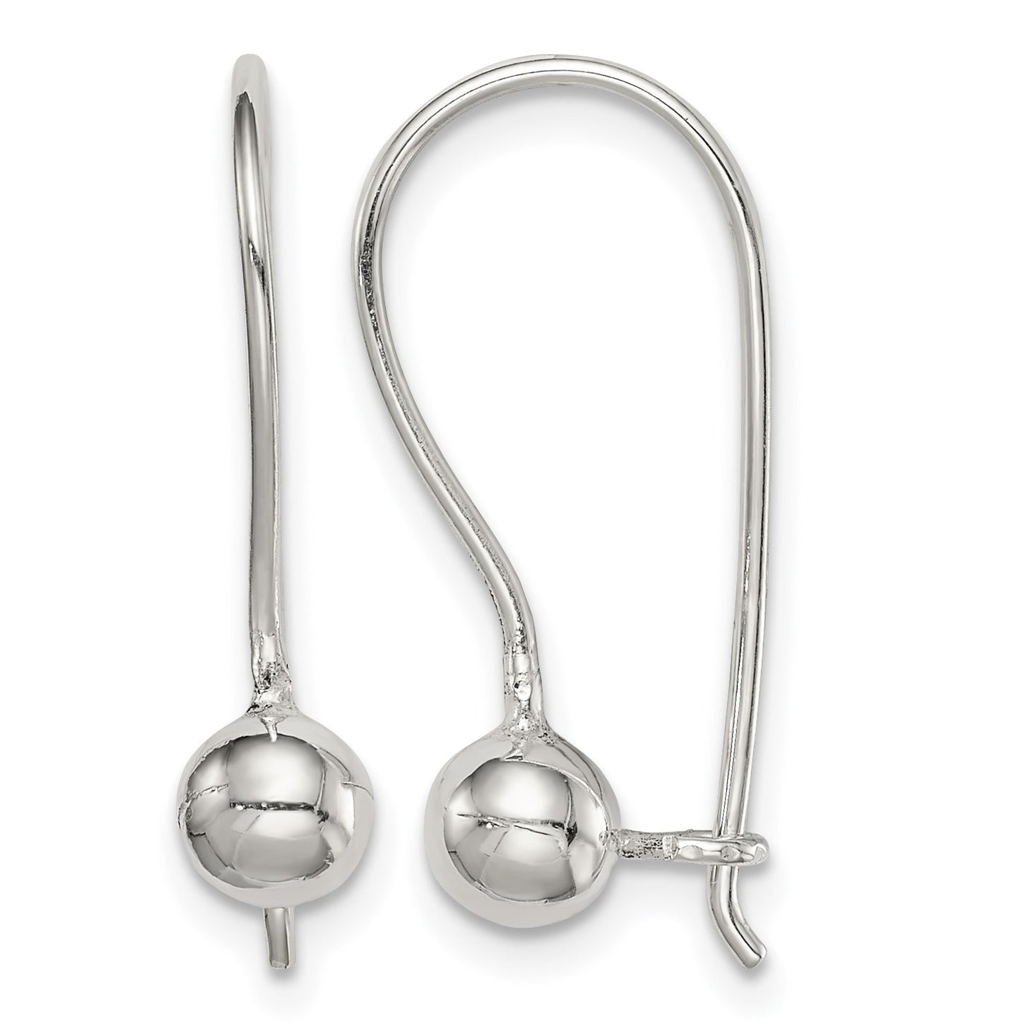 Sterling Silver 5mm Ball Earrings