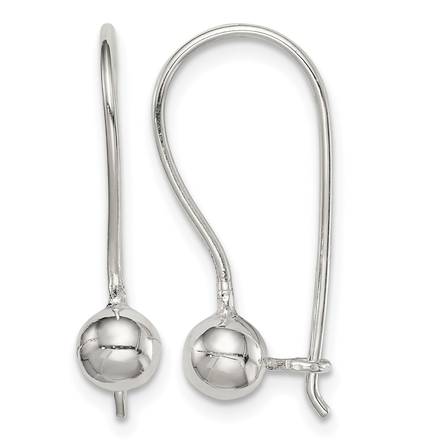 Sterling Silver 5mm Ball Earrings