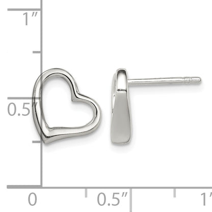 Sterling Silver Heart Earrings