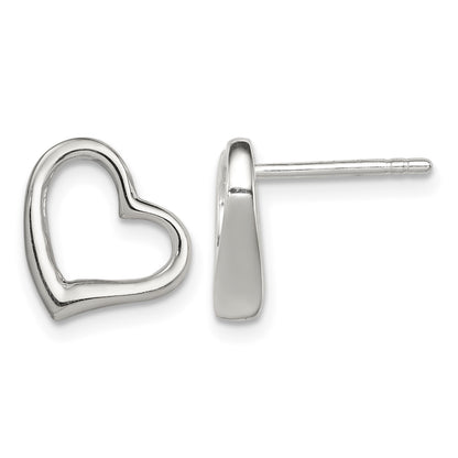 Sterling Silver Heart Earrings