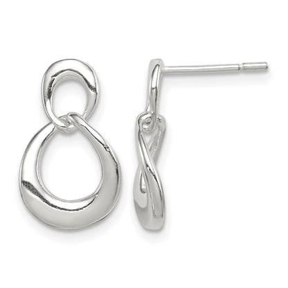Sterling Silver Fancy Dangle Earrings