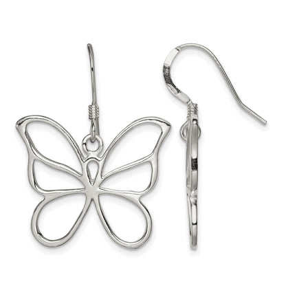 Sterling Silver Butterfly Earrings