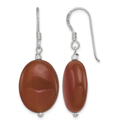 Sterling Silver Carnelian Earrings