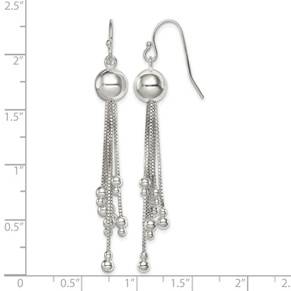 Sterling Silver Shepherd Hook Earrings