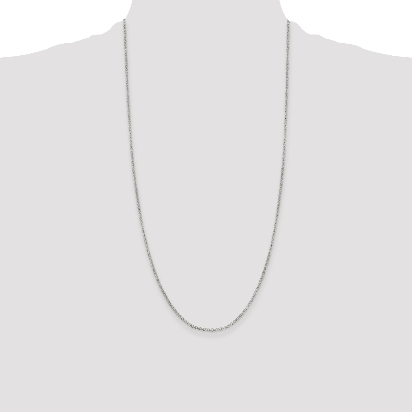 Sterling Silver 2mm Rolo Chain