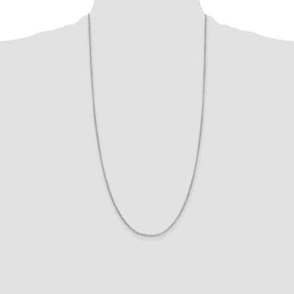 Sterling Silver 2mm Rolo Chain