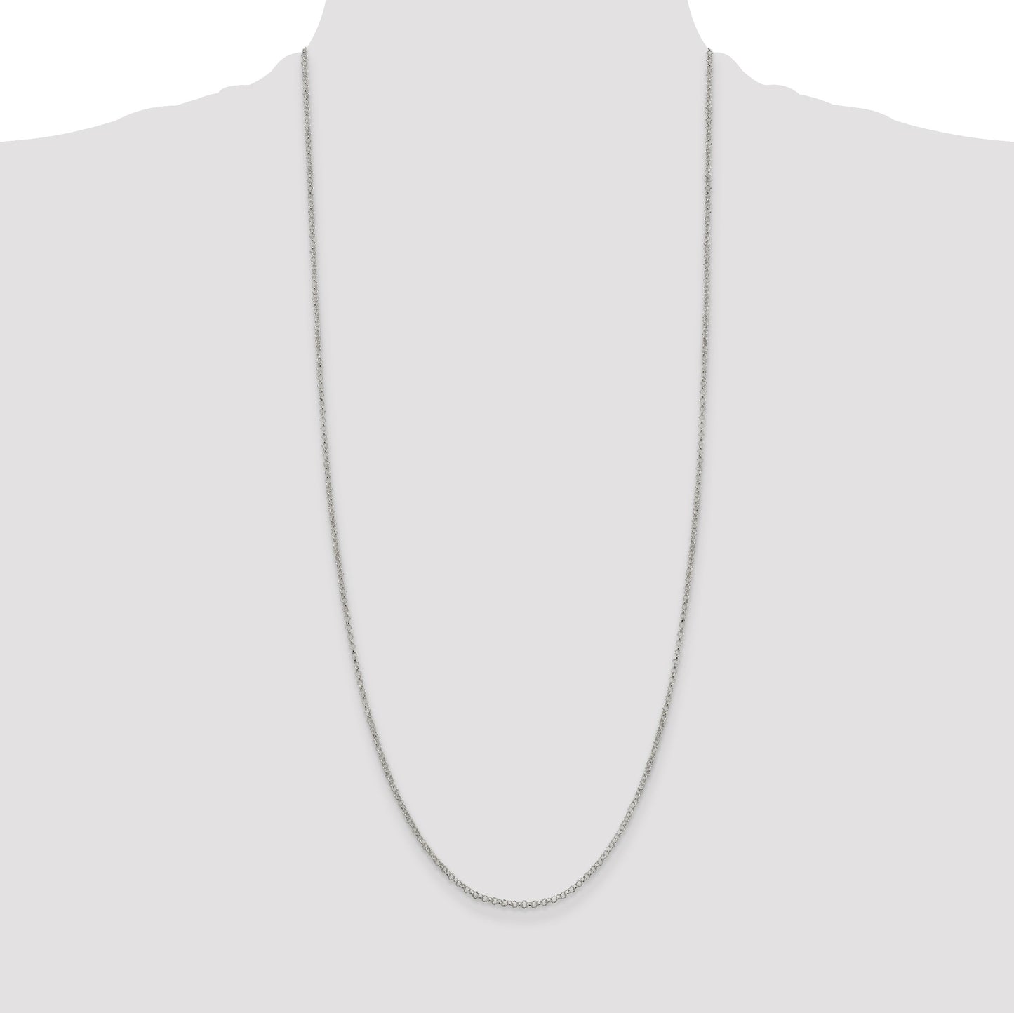 Sterling Silver 2mm Rolo Chain