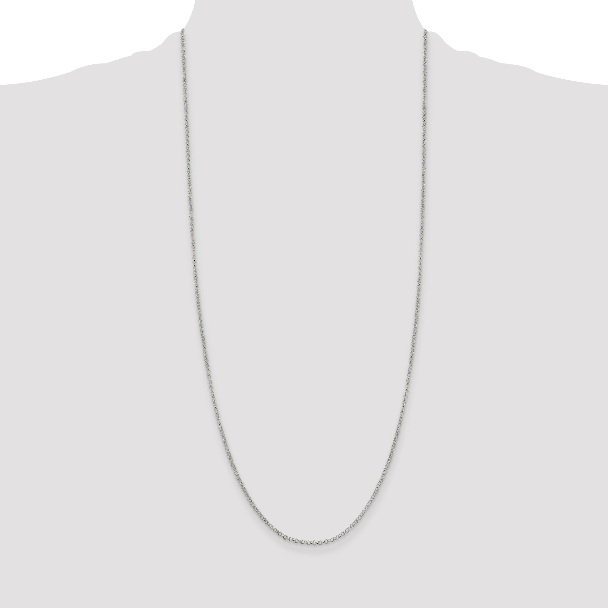 Sterling Silver 2mm Rolo Chain