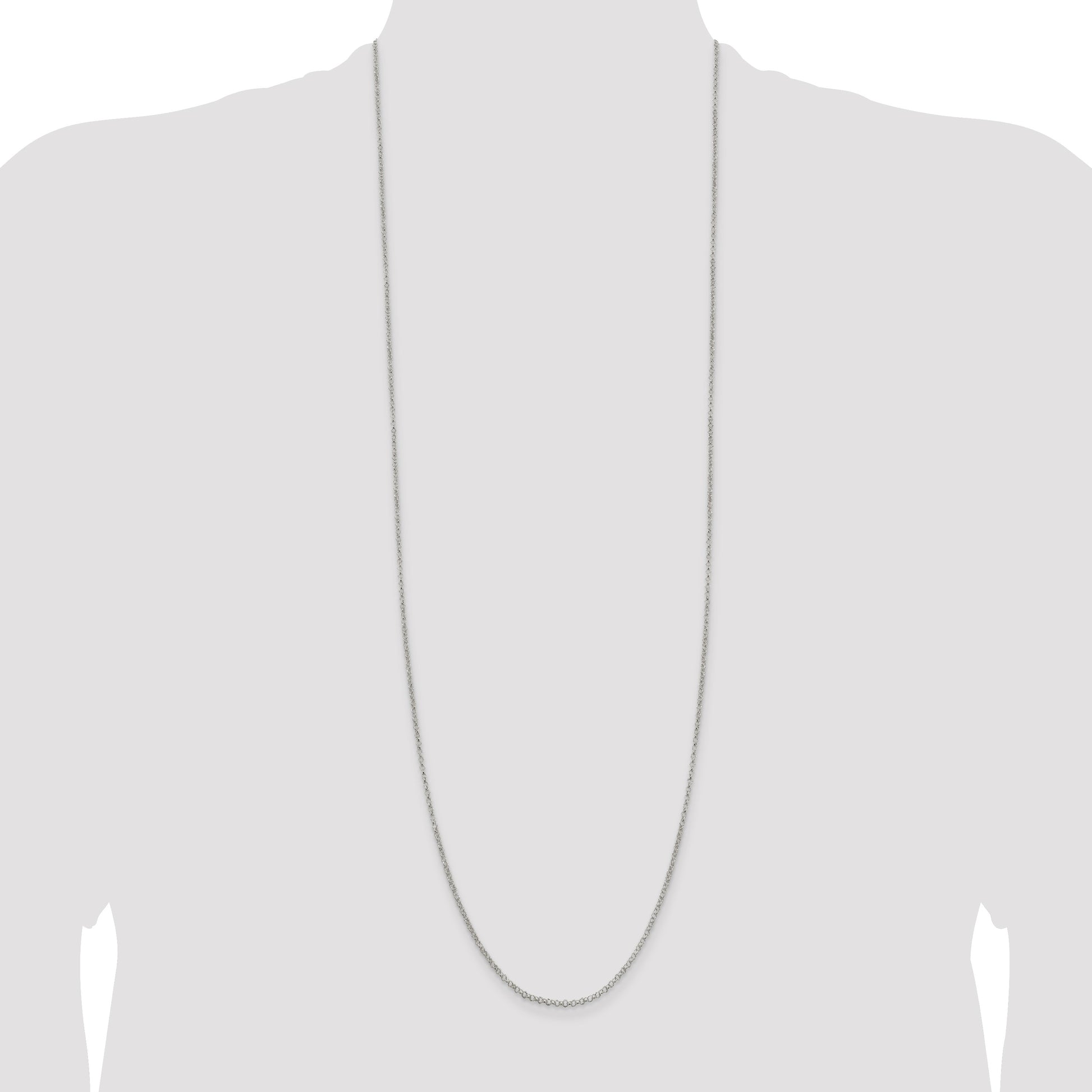 Sterling Silver 2mm Rolo Chain