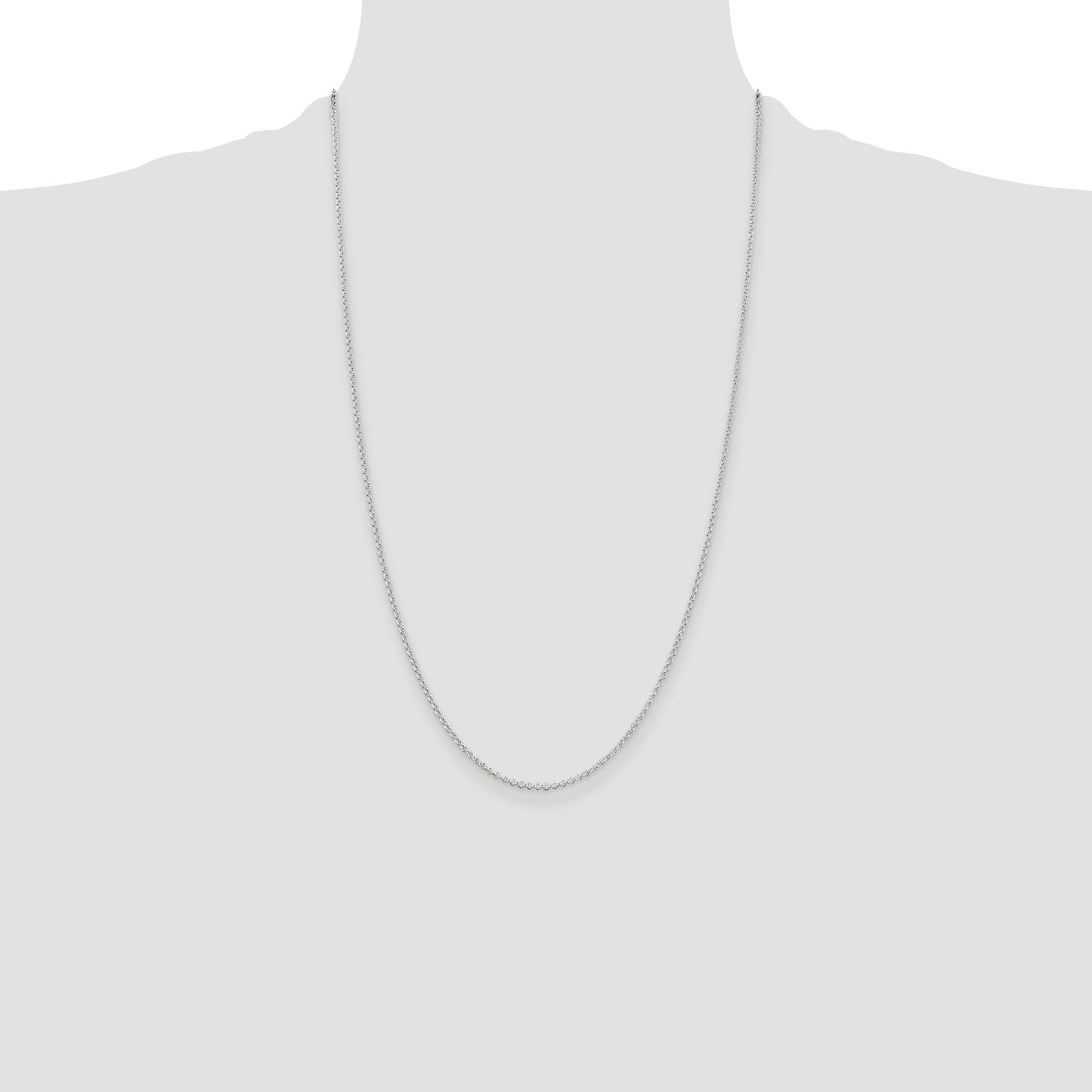 Sterling Silver 1.5mm Rolo Chain
