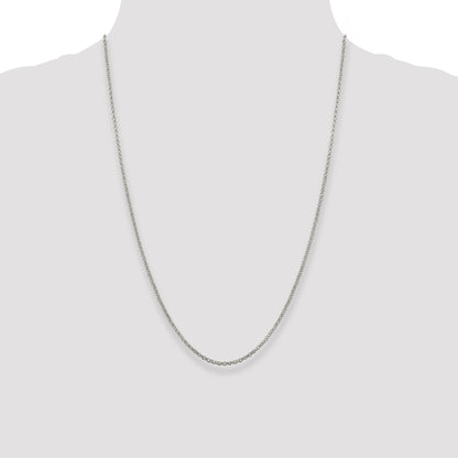 Sterling Silver 2mm Rolo Chain