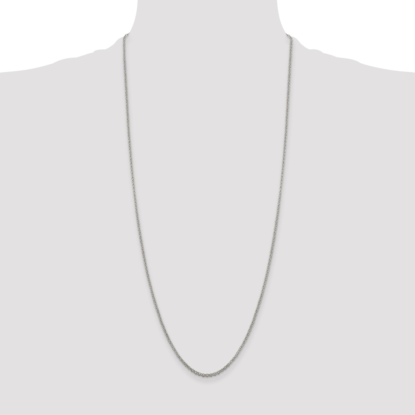 Sterling Silver 2mm Rolo Chain