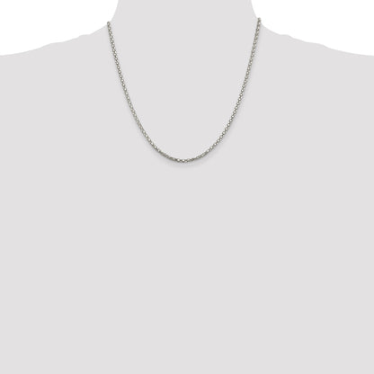 Sterling Silver 2.5mm Popcorn Chain
