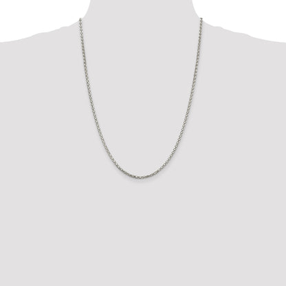 Sterling Silver 2.5mm Popcorn Chain