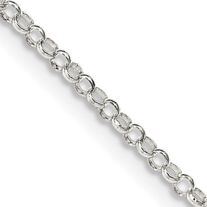 Sterling Silver 2mm Rolo Chain