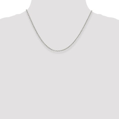Sterling Silver 2.8mm Rolo Chain