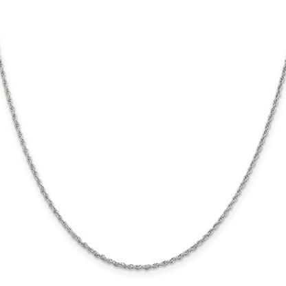 Sterling Silver 1.6mm Loose Rope Chain