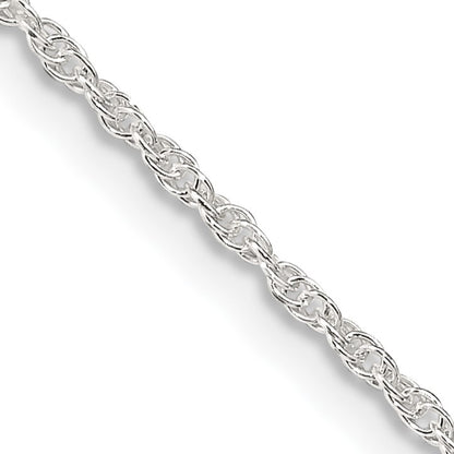 Sterling Silver 1.6mm Loose Rope Chain