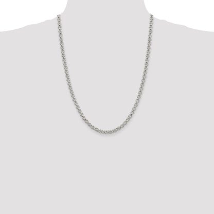 Sterling Silver 5mm Rolo Chain