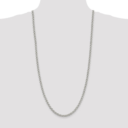 Sterling Silver 5mm Rolo Chain