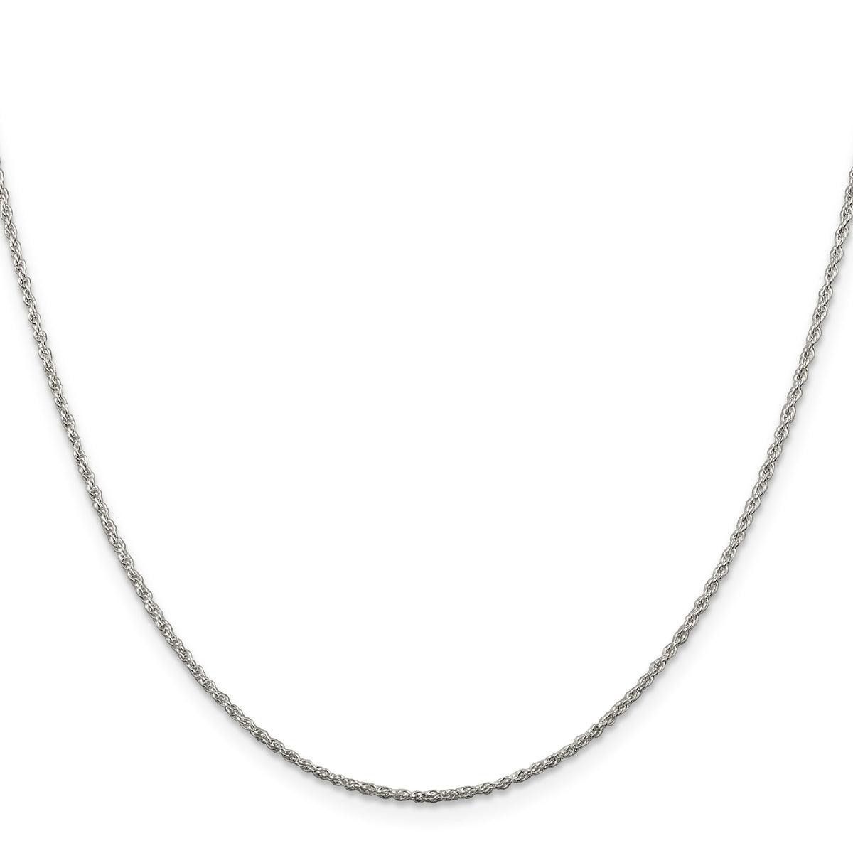 Sterling Silver 1.3mm Loose Rope Chain
