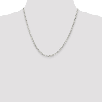 Sterling Silver 3.5mm Rolo Chain
