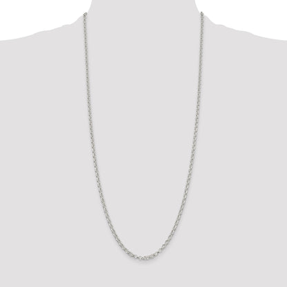 Sterling Silver 3.5mm Rolo Chain