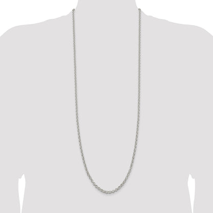 Sterling Silver 4mm Rolo Chain