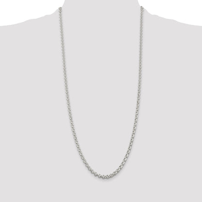 Sterling Silver 4.6mm Rolo Chain