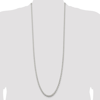 Sterling Silver 4.6mm Rolo Chain