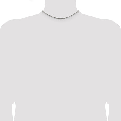 Sterling Silver 1.75mm Singapore Chain