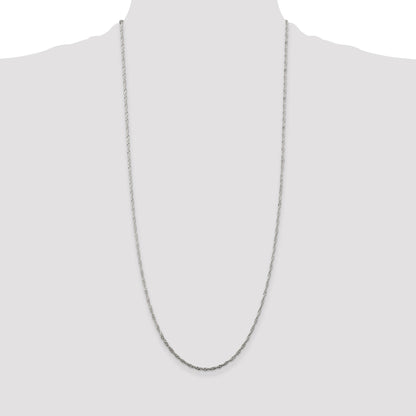 Sterling Silver 1.75mm Singapore Chain