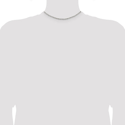 Sterling Silver 2mm Singapore Chain