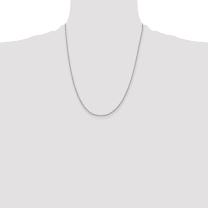 Sterling Silver 1.4mm Figaro Chain