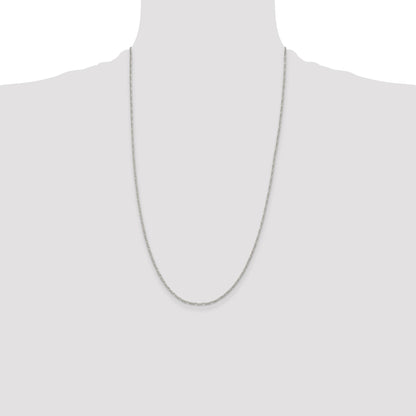 Sterling Silver 1.4mm Figaro Chain