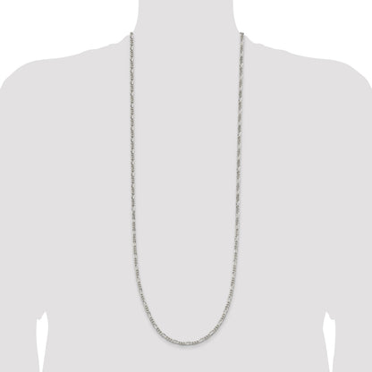 Sterling Silver 3.5mm Figaro Chain