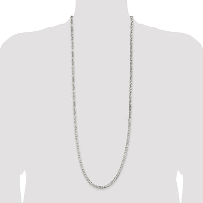 Sterling Silver 4.5mm Figaro Chain