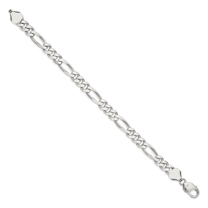 Sterling Silver 8mm Figaro Chain