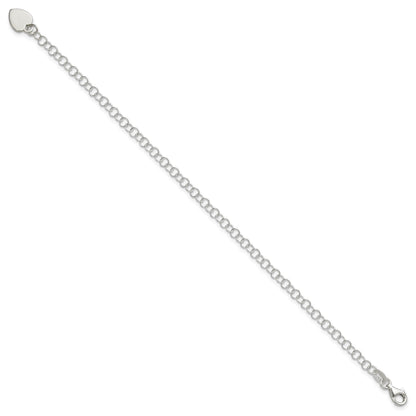 Sterling Silver Round Link Bracelet