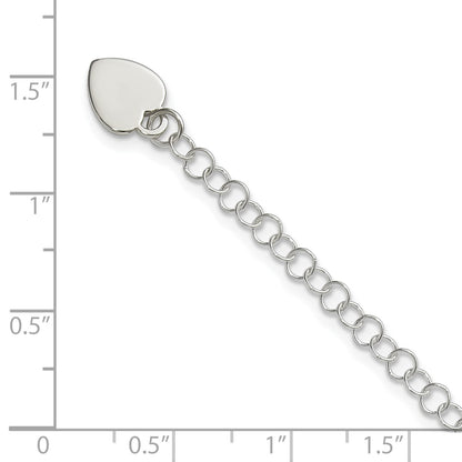 Sterling Silver Round Link Bracelet