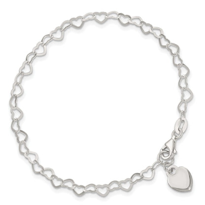 Sterling Silver Fancy Link Bracelet