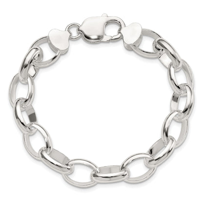 Sterling Silver Rolo Bracelet