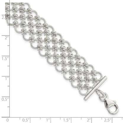 Sterling Silver Multi-Link Bracelet