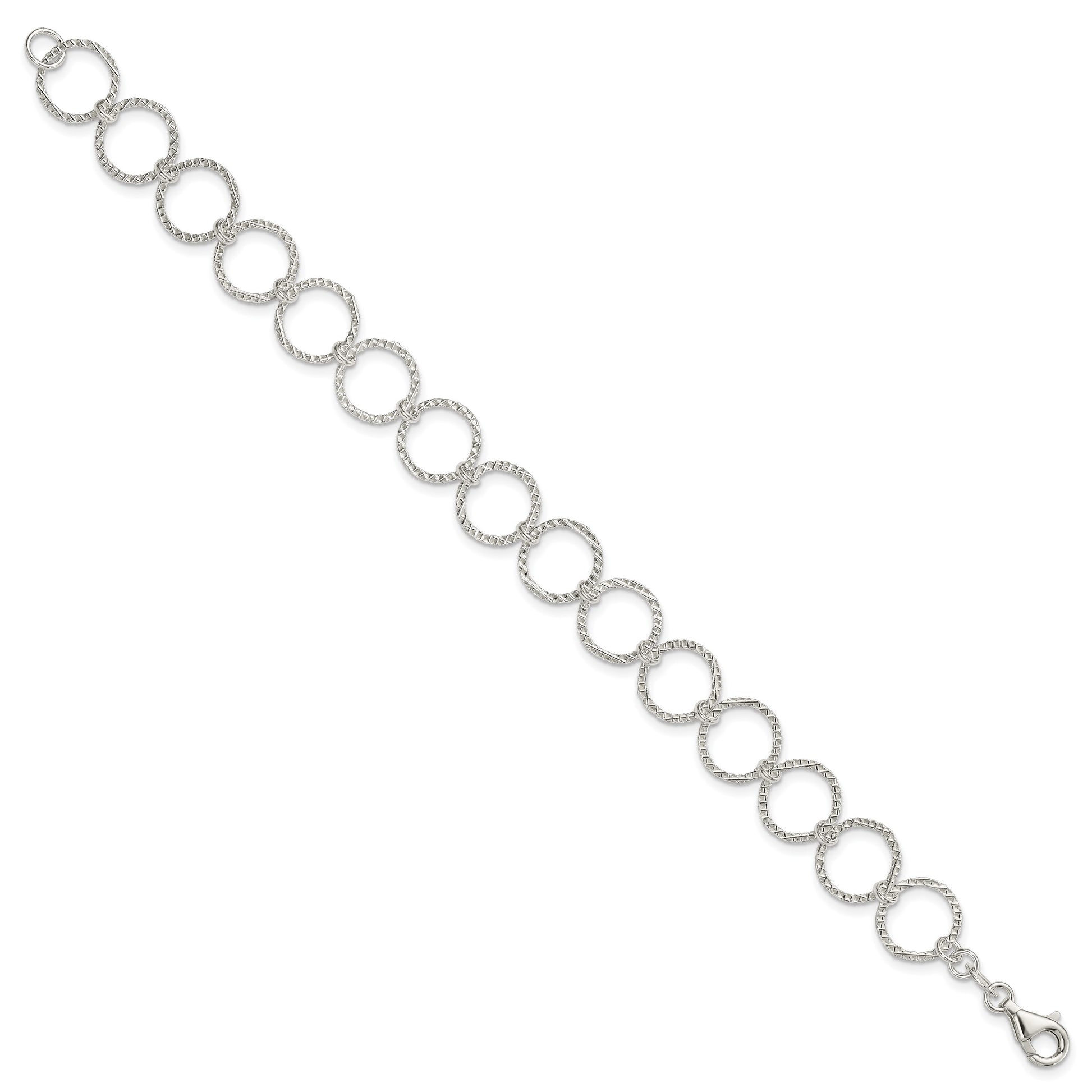 Sterling Silver Fancy Bracelet