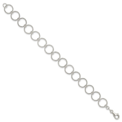 Sterling Silver Fancy Bracelet