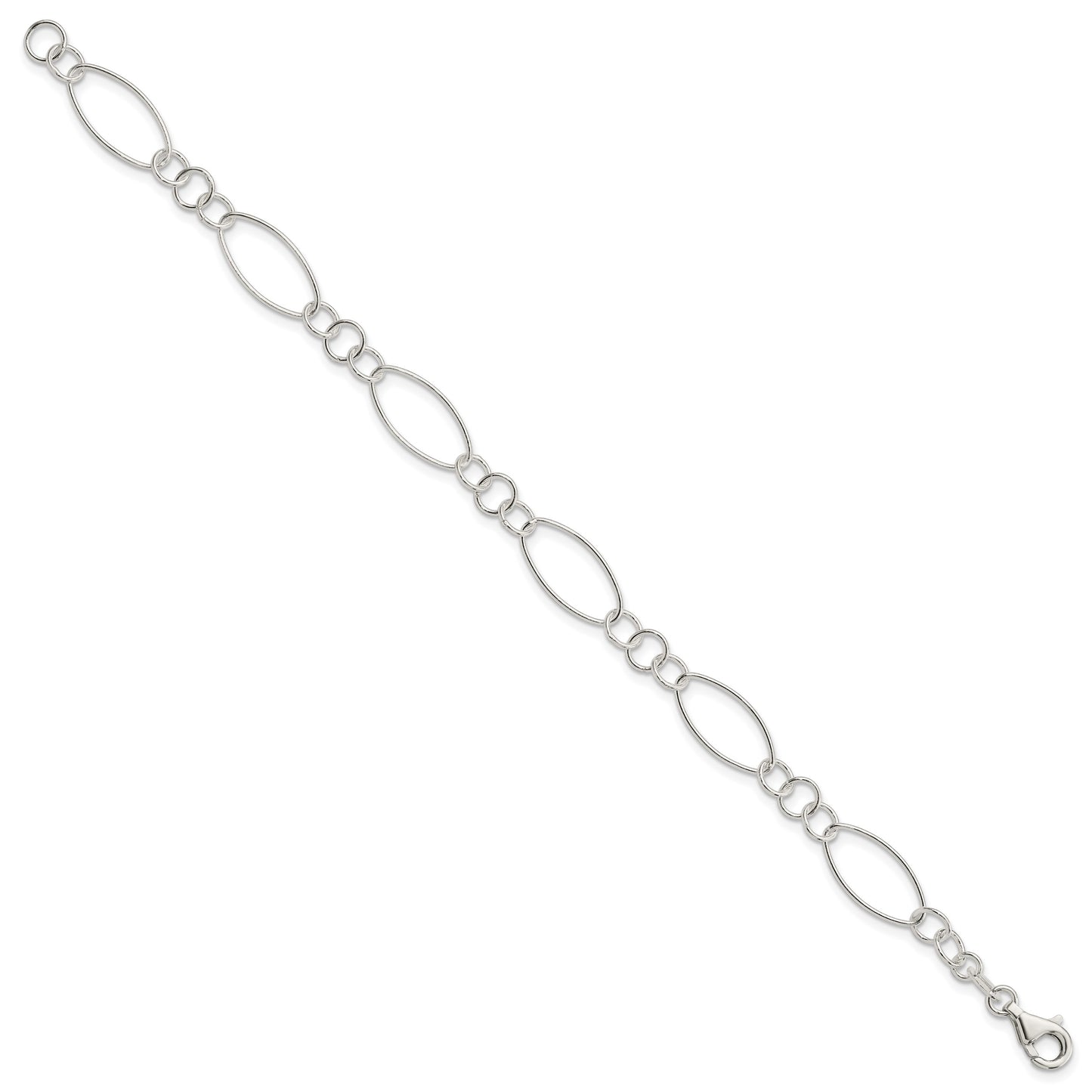 Sterling Silver Fancy Bracelet