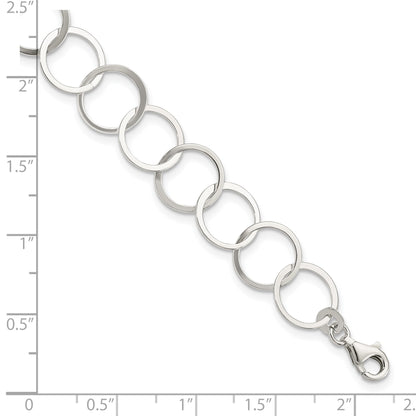 Sterling Silver Circle Bracelet