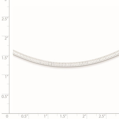 Sterling Silver Round 2.75mm Neckwire Necklace